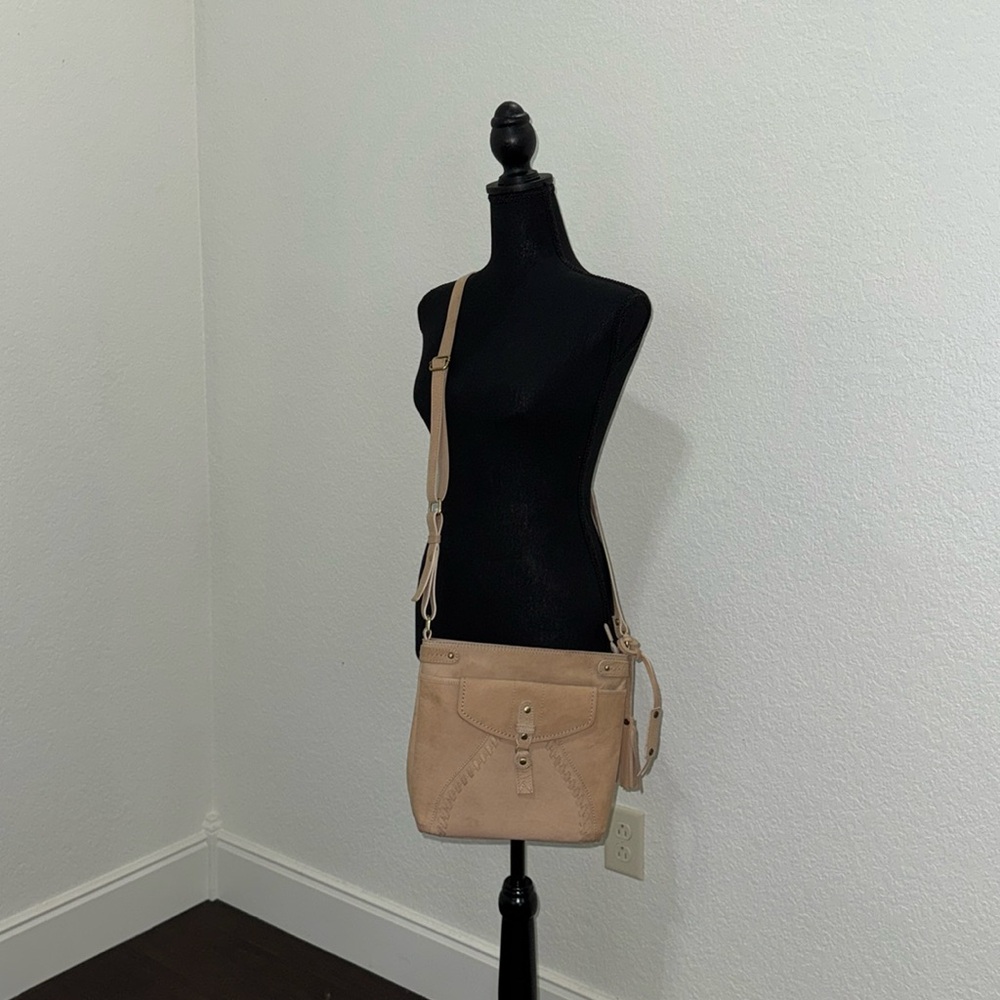 DIBA CROSSBODY LEATHER BAG